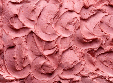 Strawberry gelato flavour